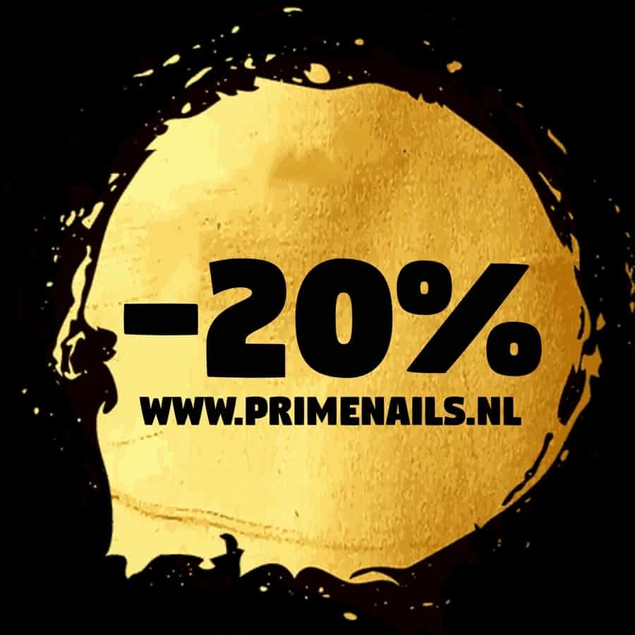 20% Korting Black Friday 2020 Prime Nails