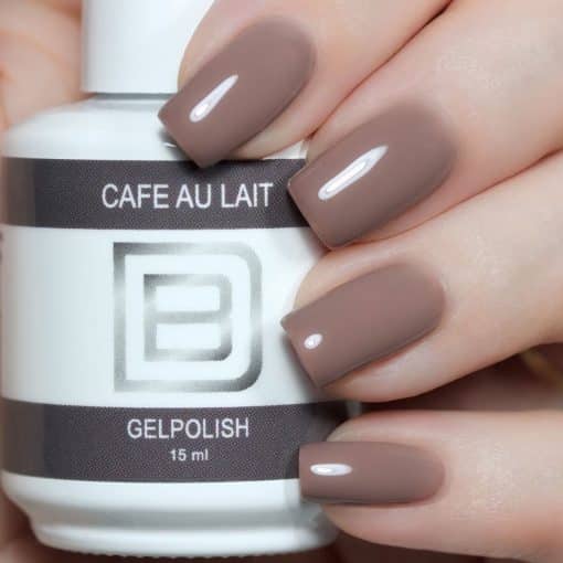 Gellak Cafe au Lait - Beach - By Djess - primenails.nl