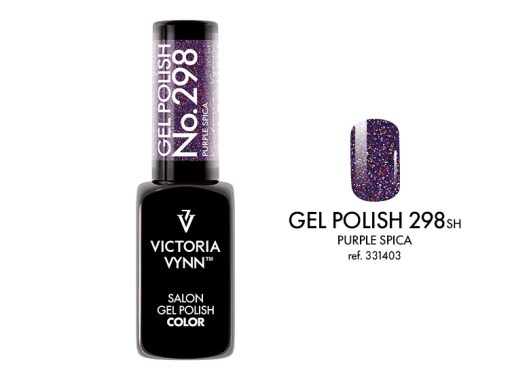 gel polish 298 purple spica victoria vynn