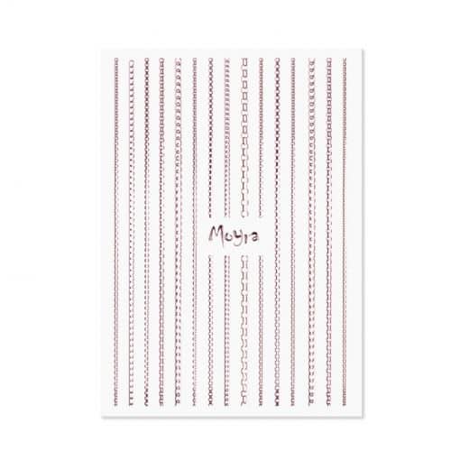 Moyra Nail Art Strips Chain - RoseGold