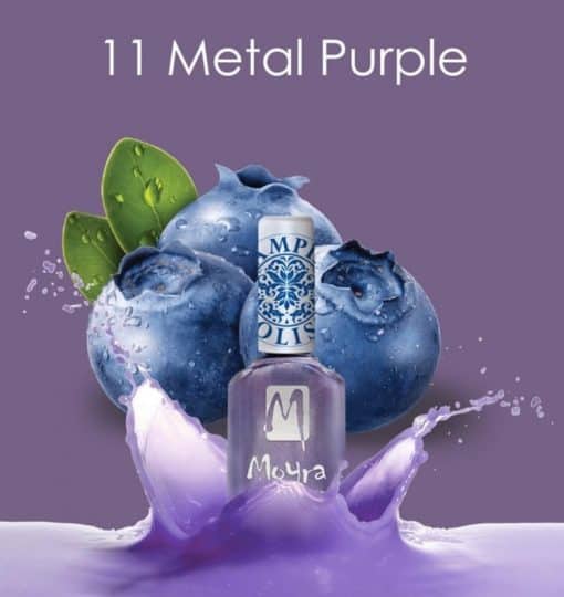 Moyra Stamping Nail Polish SP11 Metal Purple 12ml