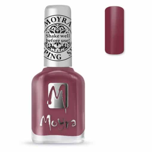 moyra stamping nail polish sp38 cashmere bordeaux