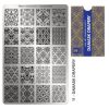 Moyra Stamping Plate 11 - Damask Drapery