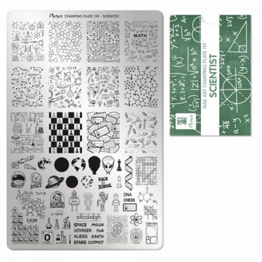 moyra stamping plate 119 scientist