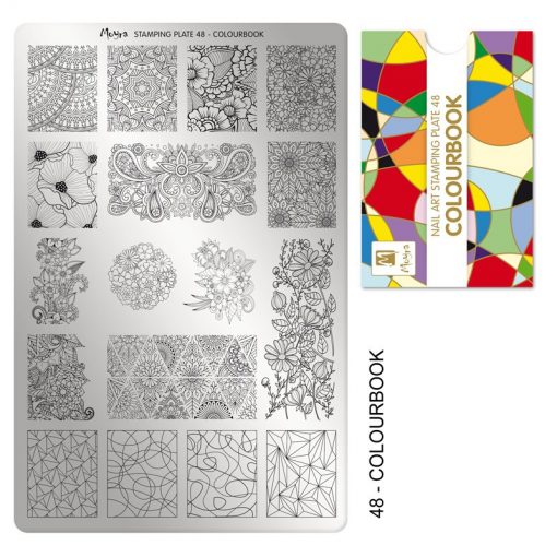 Moyra Stamping Plate 48 - Colour Book