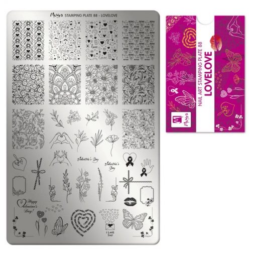 Moyra Stamping Plate 88 - LoveLove