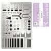 Moyra Stamping Plate 89 - Cuts 2