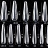 pns nagel tips molding dual forms russian almond 120 stuks