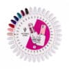 pure creamy hybrid gel polish color wheel 05 182 tm 189