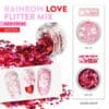 rainbow flitter mix van moyra love 02