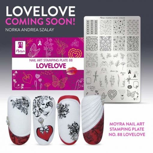 Stamping Plate 88 - LoveLove