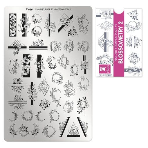 Stamping Plate 93 - Blossometry 2 - Moyra