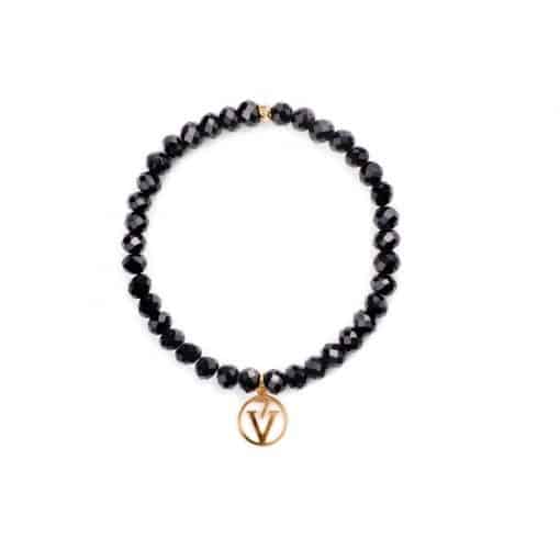 Victoria Vynn Bracelet Black - 6mm