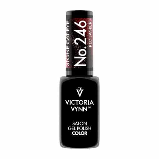 Victoria Vynn Salon Gel Polish - 245 Stone Cat Eye Red Jasper