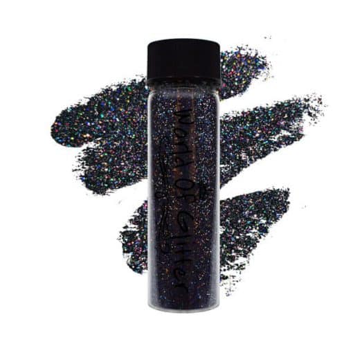 World Of Glitter Hong Kong Black Nail Glitter