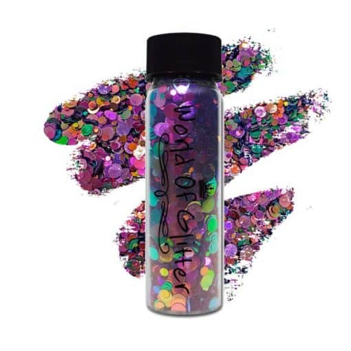 world of glitter manchester colour shift dot nail glitter