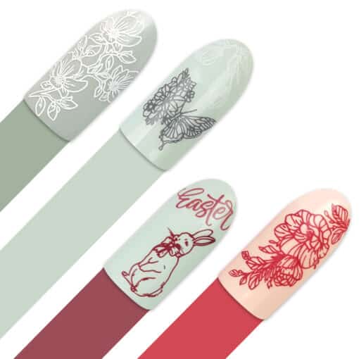moyra stamping plate 130 in bloom