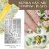 moyra stamping plate 130 in bloom