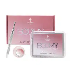 victoria vynn boomy ombre set snow white gel + sponzen + grijper