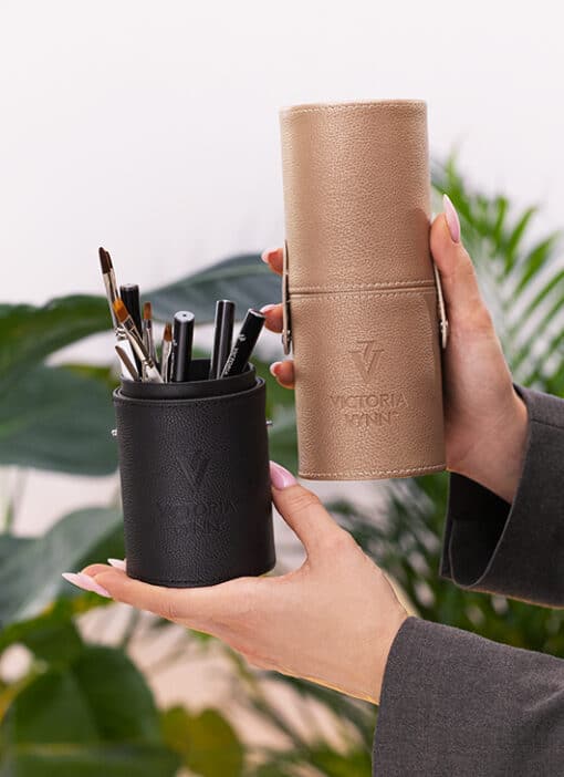 victoria vynn brush case zwart