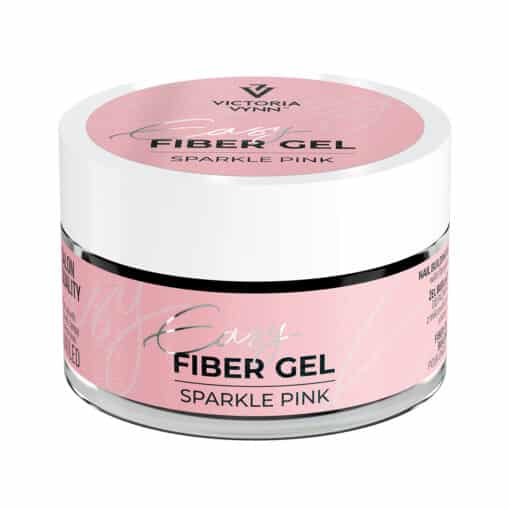 victoria vynn easy fiber gel | sparkle pink 50 ml
