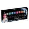 victoria vynn salon gellak (8 pack) lunaglass 408 t/m 414 + oh! my gloss top coat