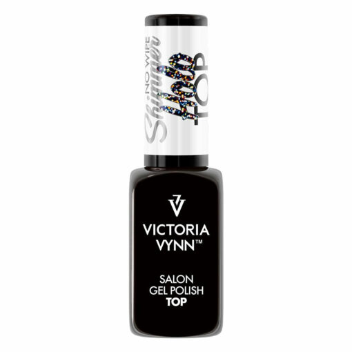 victoria vynn salon gellak top no wipe | shimmer holo