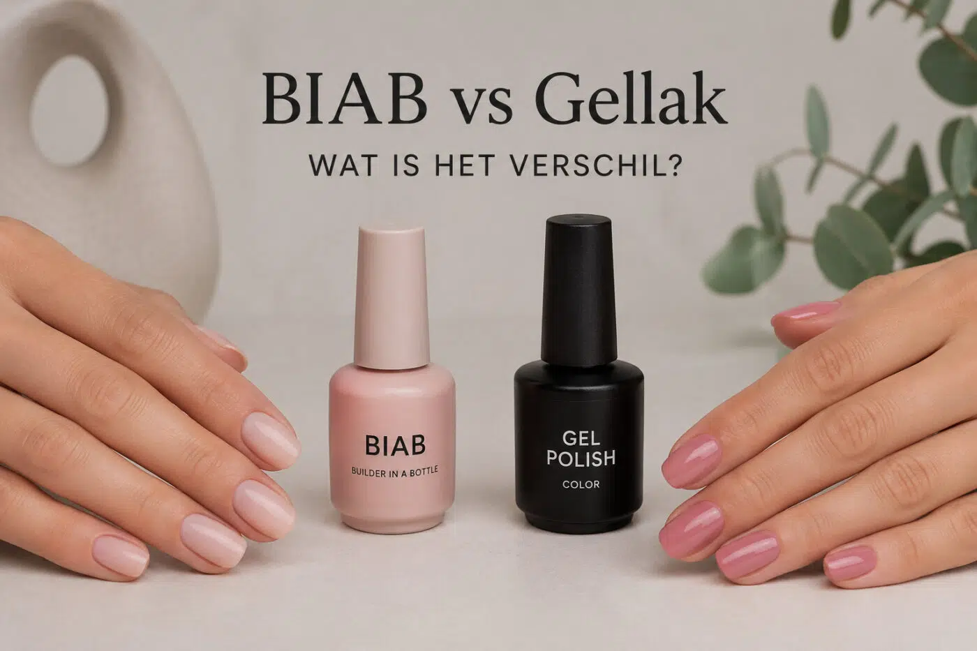 wat is het verschil tussen biab en gellak?